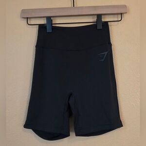 Gymshark Power Original Tight Shorts Womens XS Black B4A6U Activewear Gym